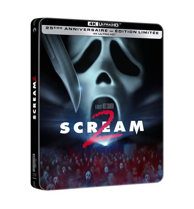 Scream 2 25ème Anniversaire Édition Limitée SteelBook® Blu-ray 4K Ultra HD État correct reconditionné disponible sur Fnac
