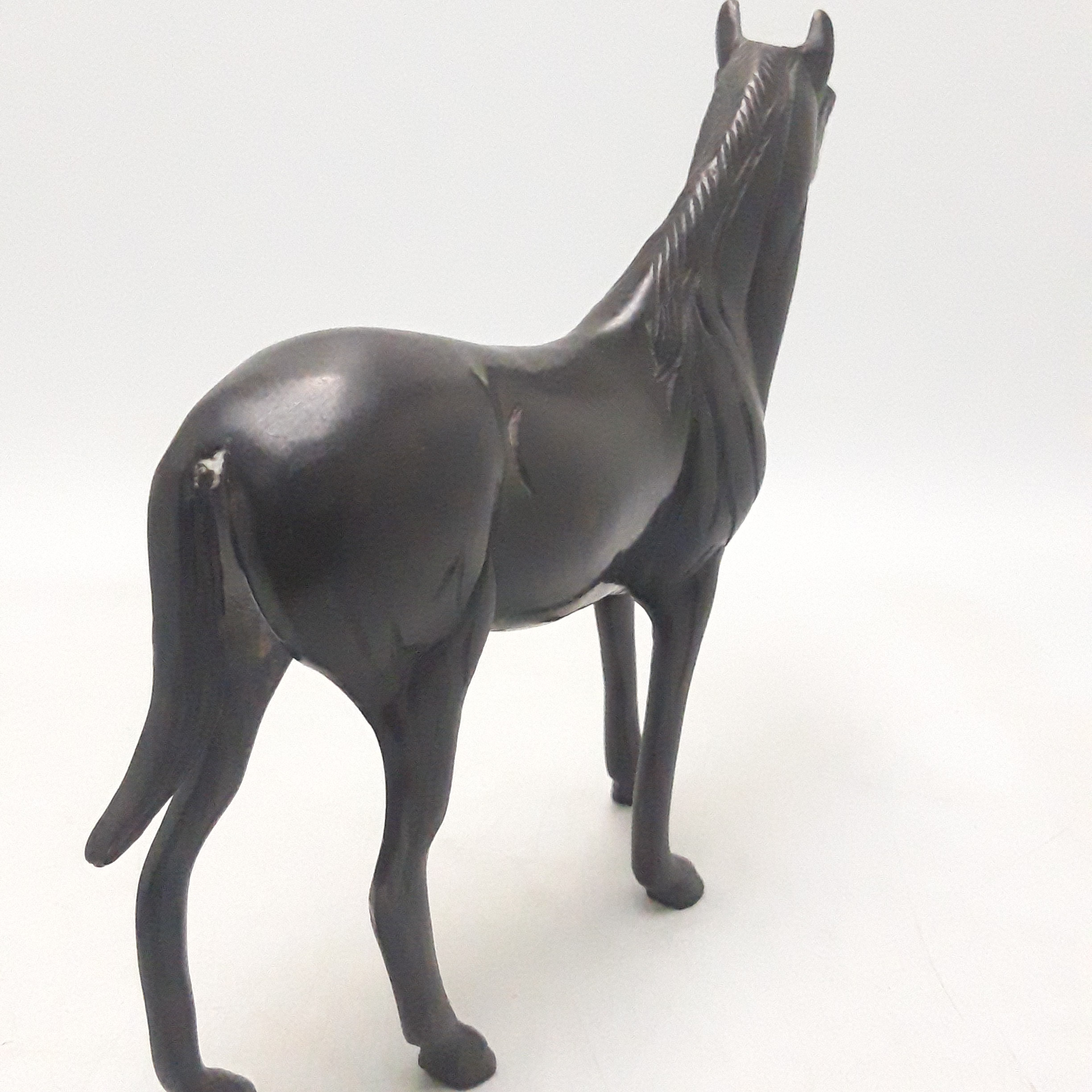 Voir photo 2 de Sculpture Cheval en métal Sculpture Cheval en métal Bon état reconditionné photo 2