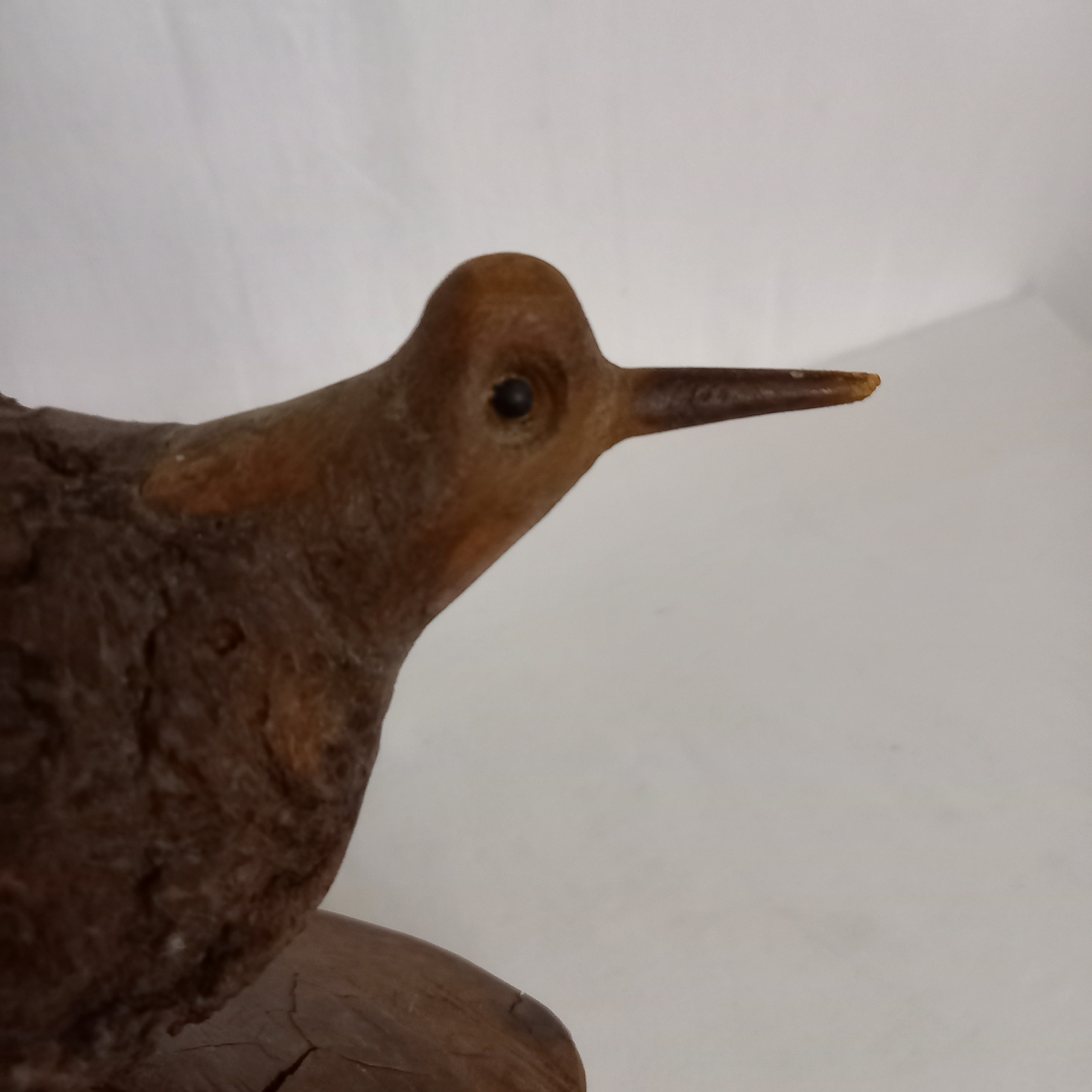 Voir photo 7 de Sculpture d oiseau en bois sculpté à la main Sculpture d oiseau en bois sculpté à la main Bon état reconditionné photo 7