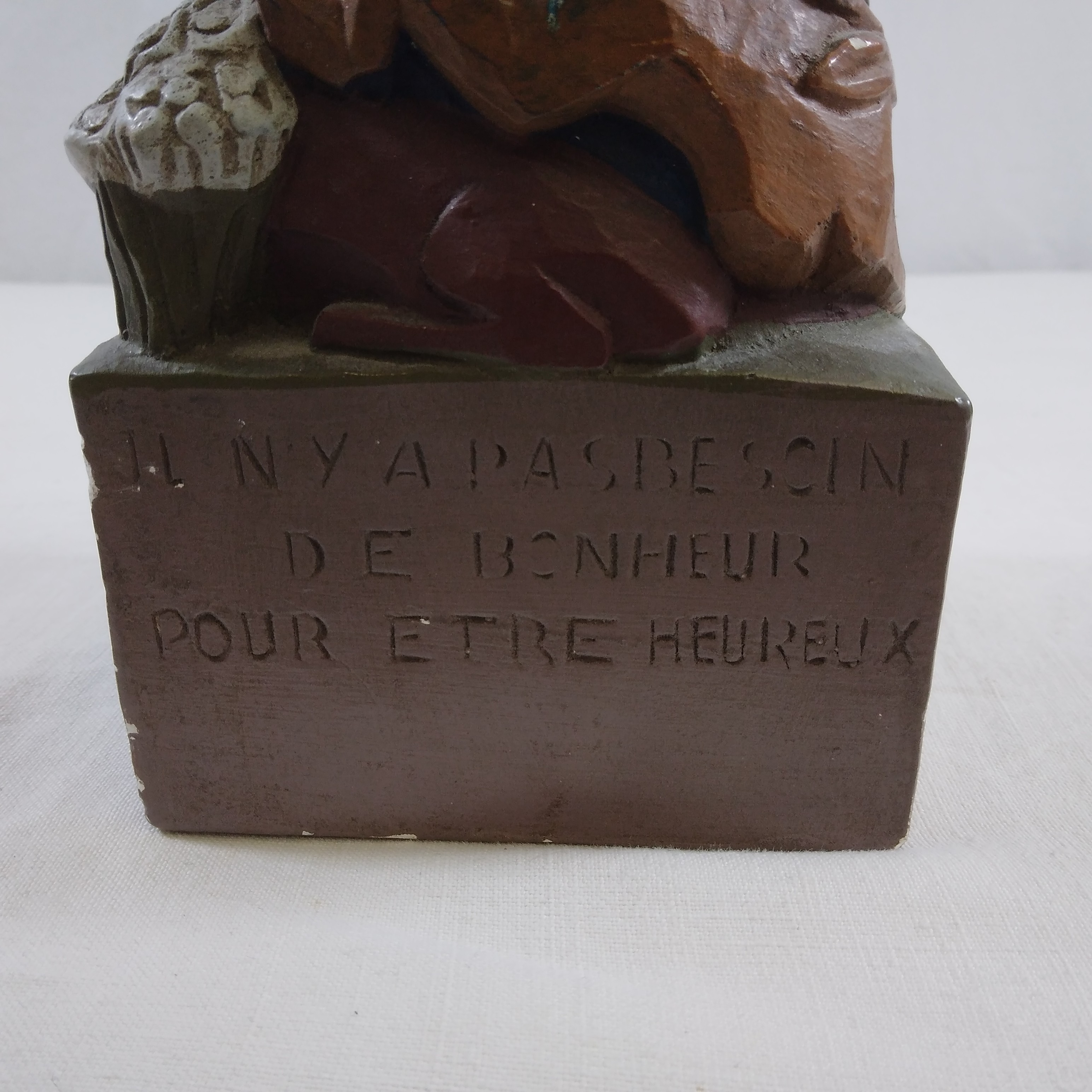 Voir photo 10 de Sculpture de Marie Noël par François Brochet Sculpture de Marie Noël par François Brochet Très bon état reconditionné photo 10