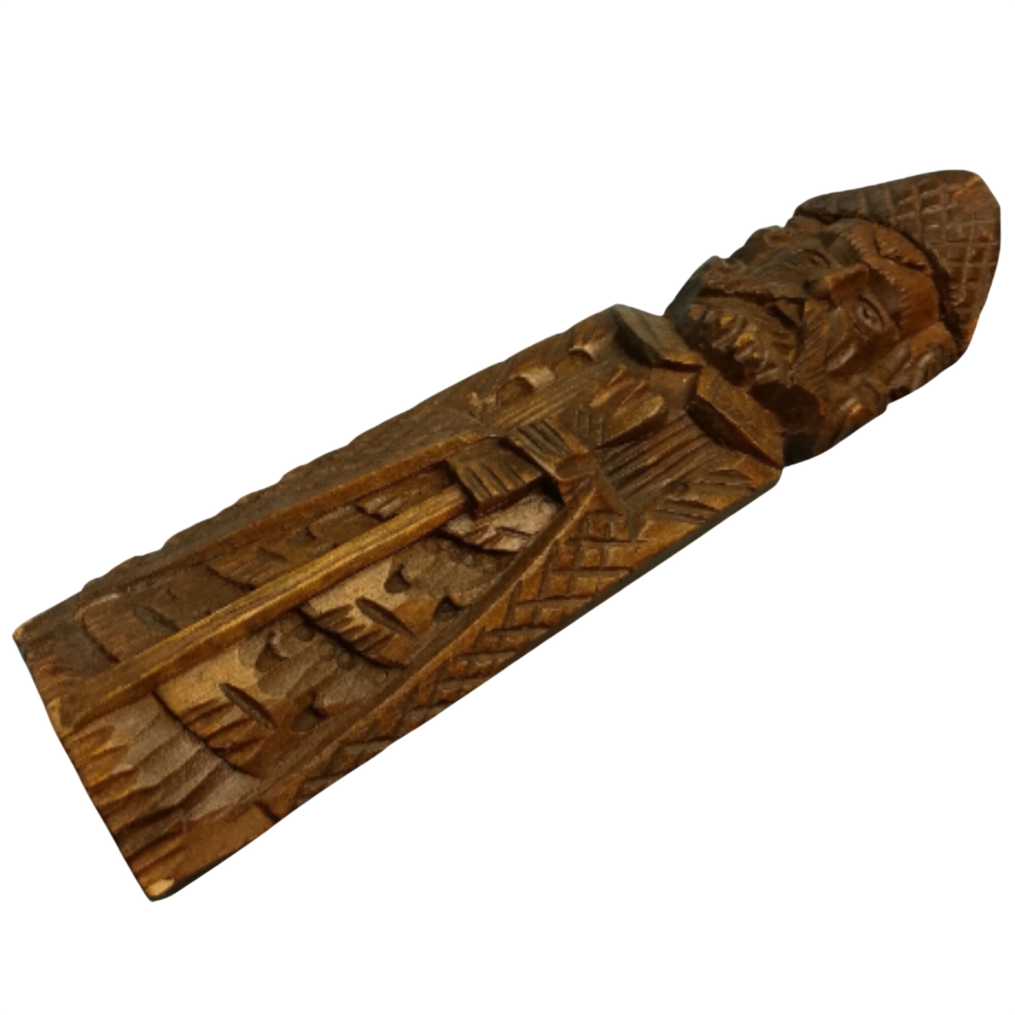 Acheter Sculpture en bois d'un prêtre Bon état - 28,00 € Sculpture en bois d'un prêtre Bon état reconditionné disponible sur Label Emmaüs