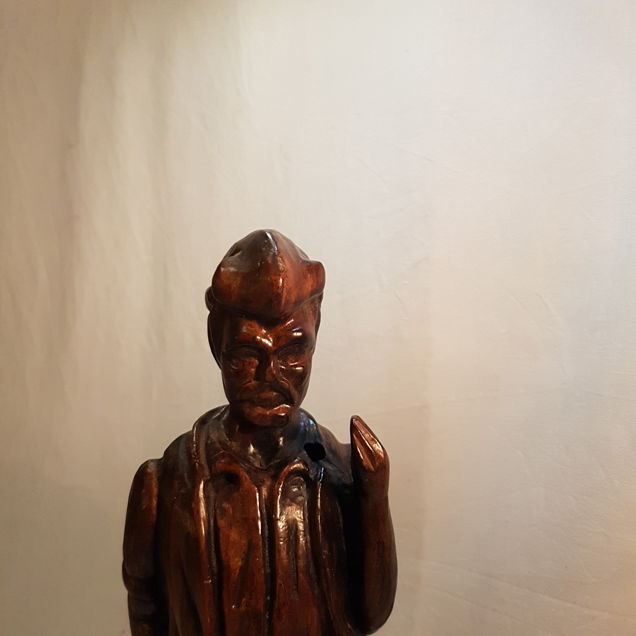 Voir photo 3 de Sculpture en bois vintage Sculpture en bois vintage Bon état reconditionné photo 3