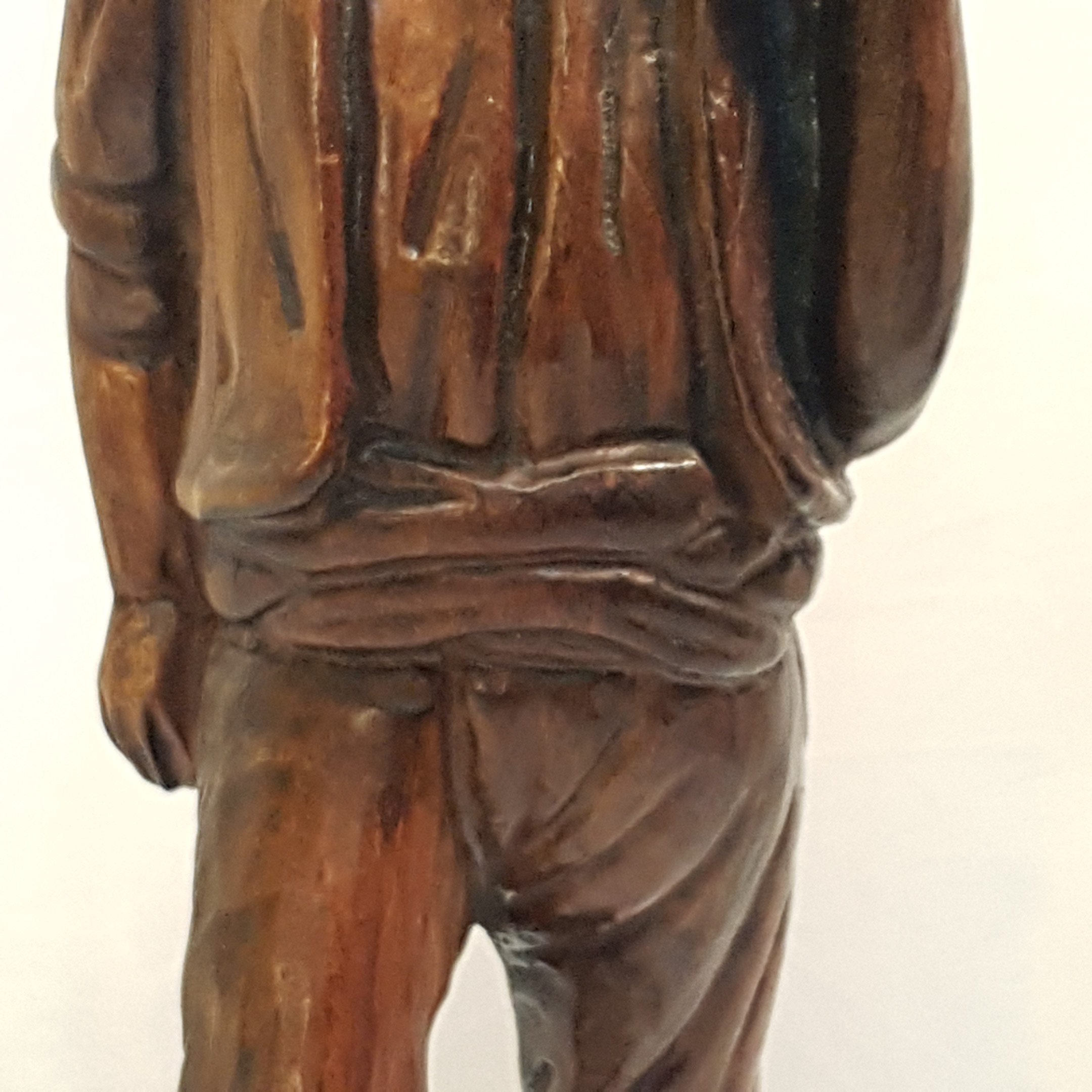 Voir photo 7 de Sculpture en bois vintage Sculpture en bois vintage Bon état reconditionné photo 7