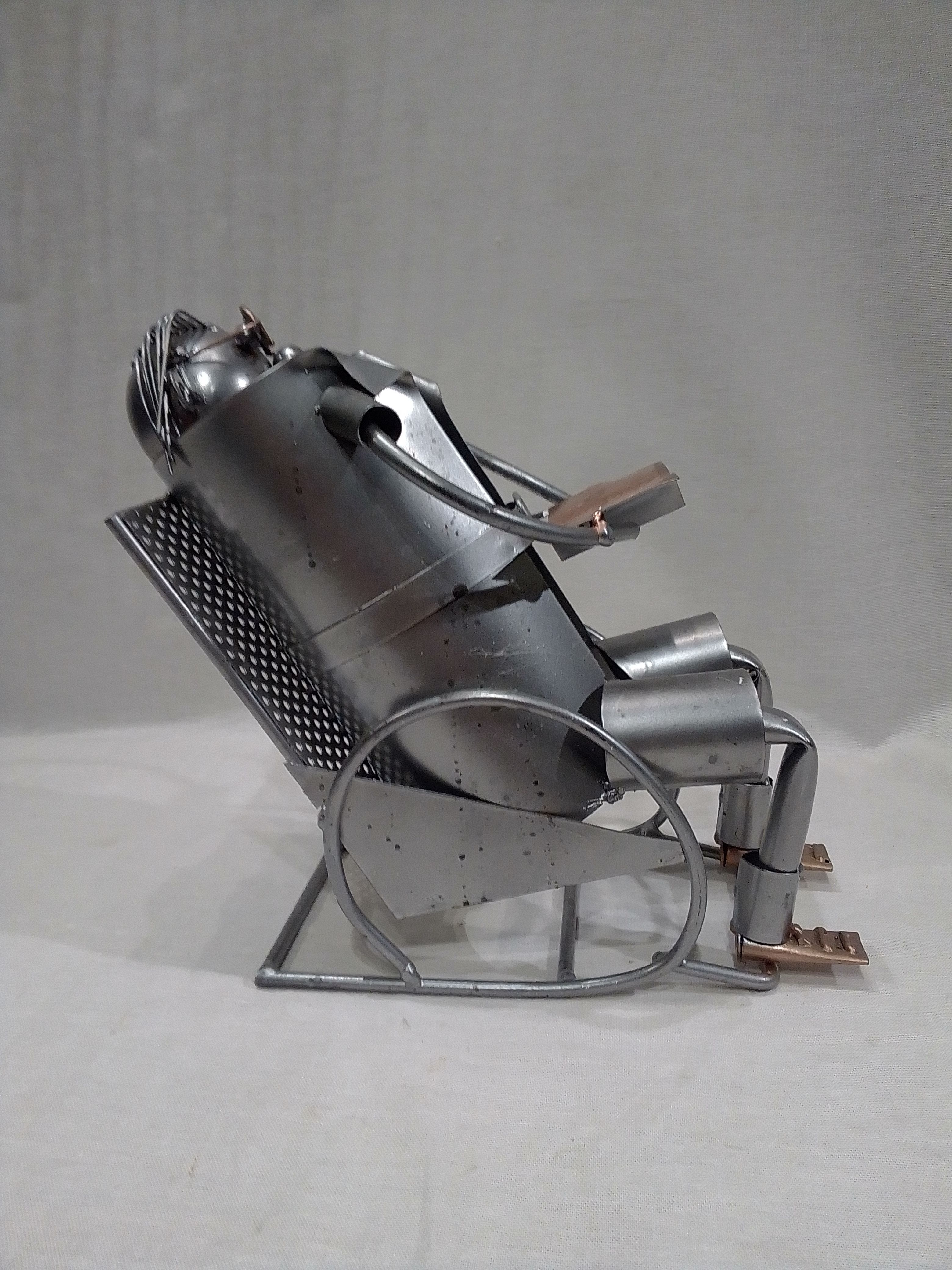 Voir photo 4 de sculpture mini robot sculpture mini robot reconditionné photo 4