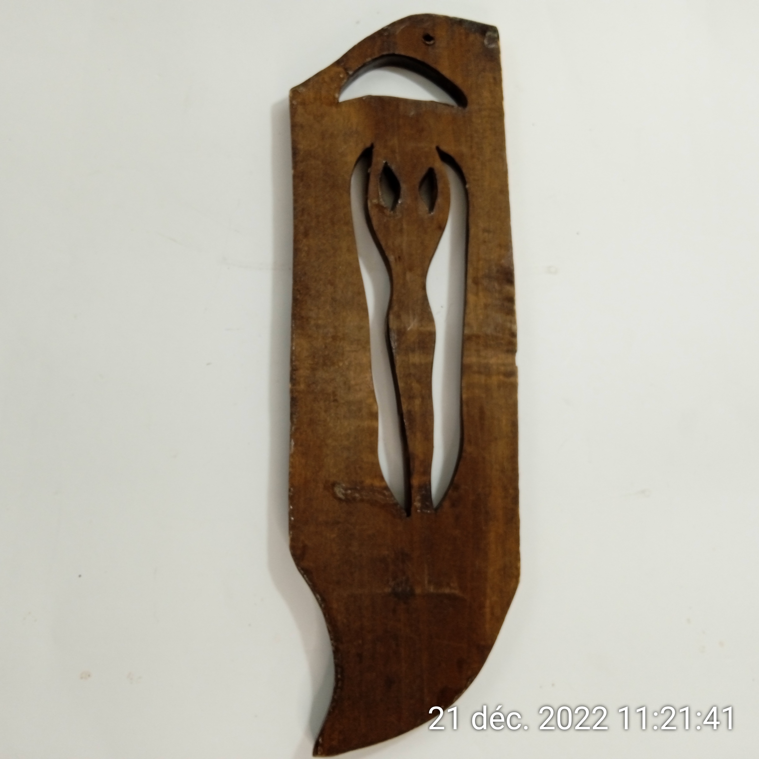 Voir photo 4 de Sculpture mural femme nue en bois fait main Sculpture mural femme nue en bois fait main Bon état reconditionné photo 4