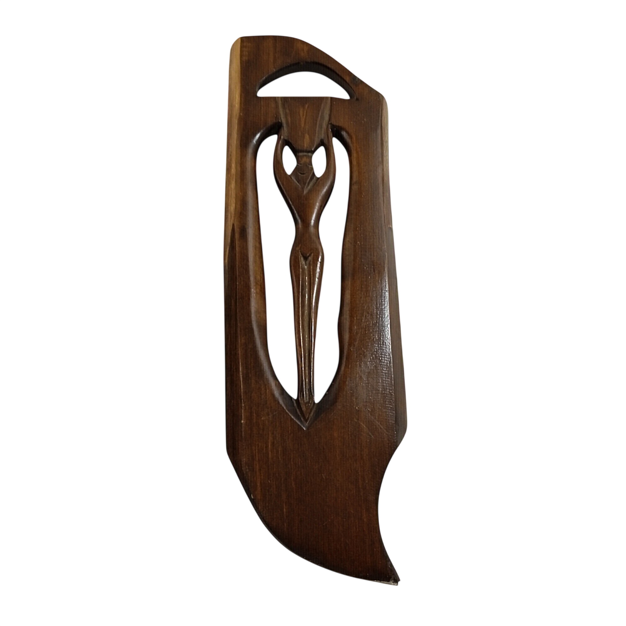 Acheter Sculpture mural femme nue en bois fait main Bon état - 17,60 € Sculpture mural femme nue en bois fait main Bon état reconditionné disponible sur Label Emmaüs