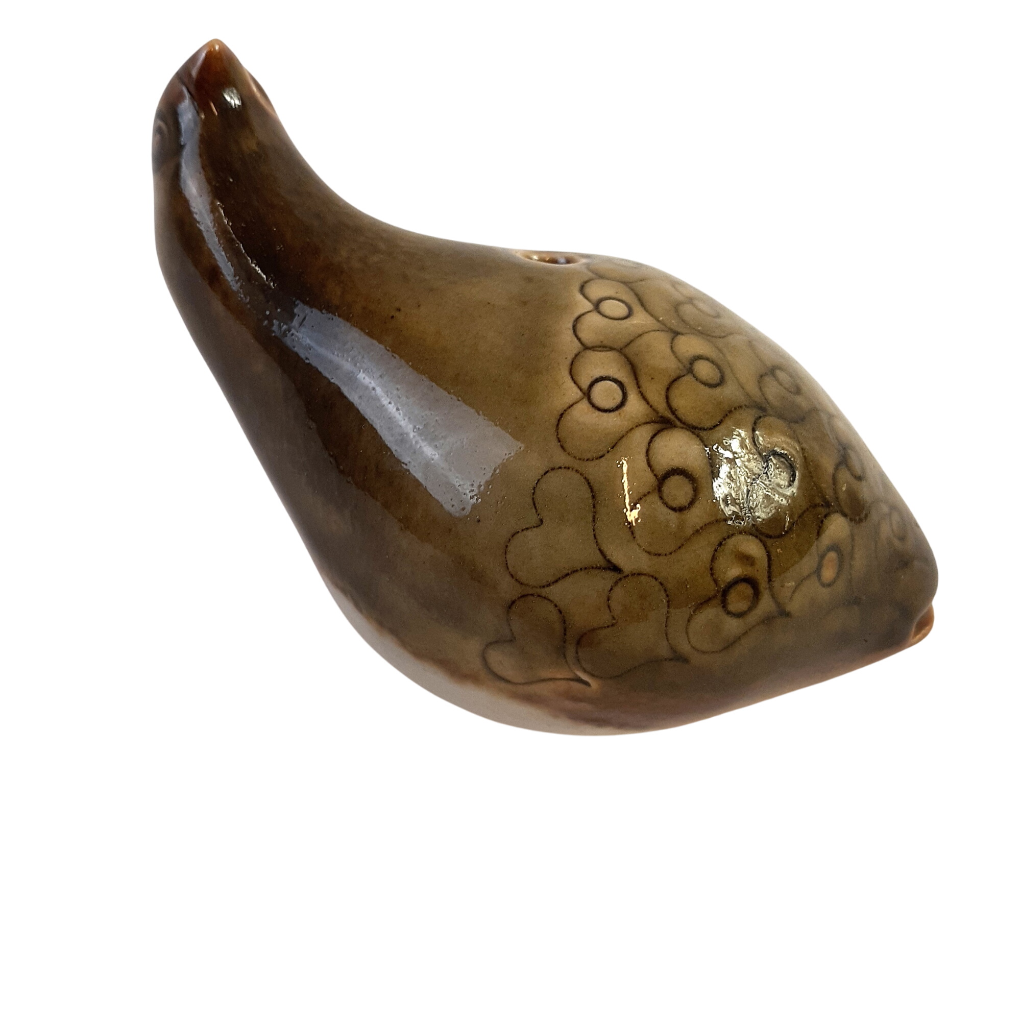 Sculpture - sifflet perdrix en grès Parfait état - 24,00 € Sculpture - sifflet perdrix en grès Parfait état reconditionné disponible sur Label Emmaüs
