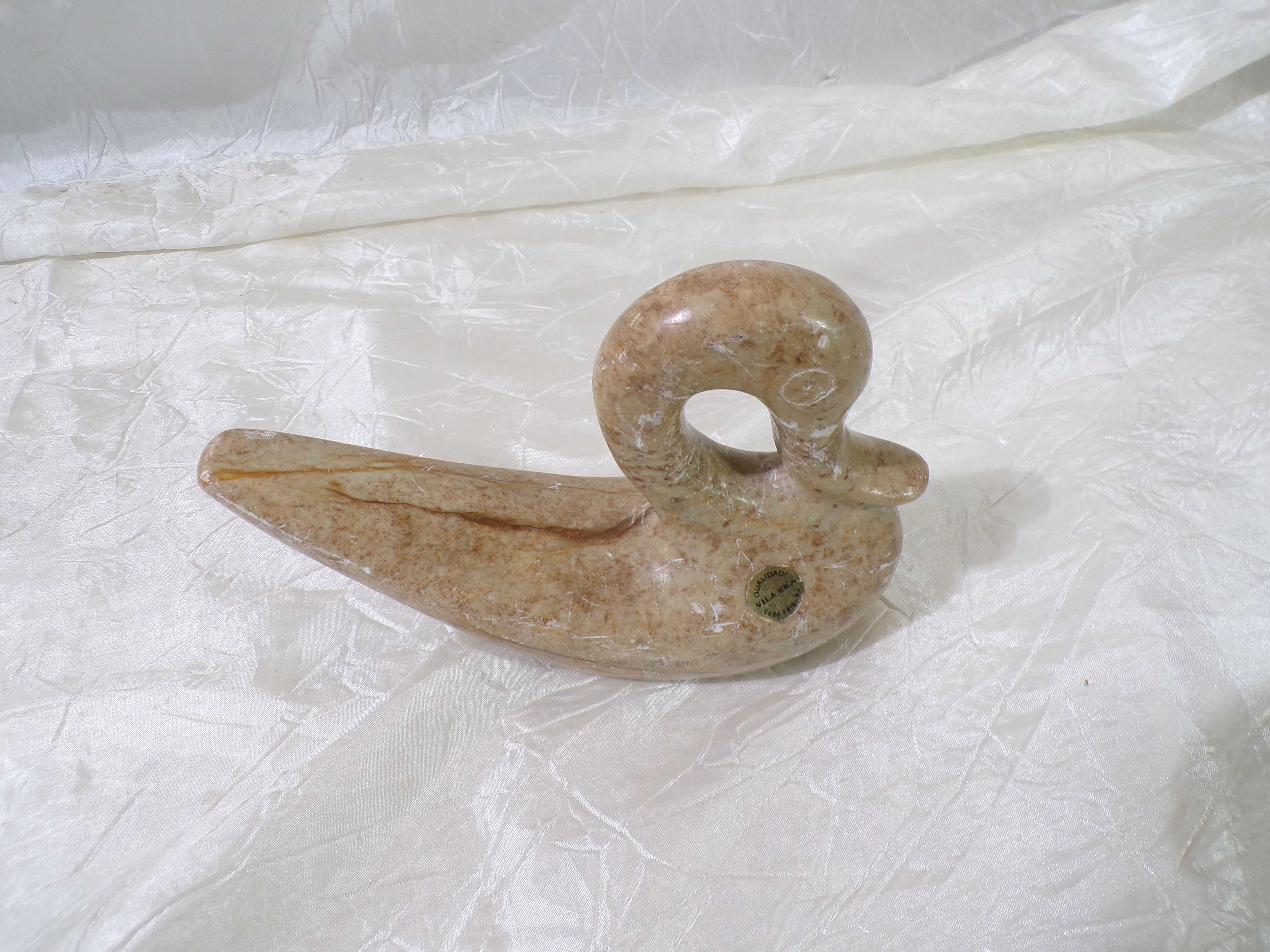 Voir photo 2 de Sculpture Vintage Canard / Cygne en Pierre de Savon (Brésil) – Artisanat Vila Rica Sculpture Vintage Canard / Cygne en Pierre de Savon (Brésil) – Artisanat Vila Rica Très bon état reconditionné photo 2