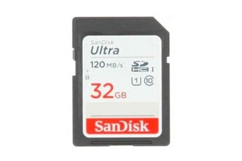 Acheter SDHC ULTRA 32GO 120Mo/s Bon état - 18,99 € | Dero SDHC ULTRA 32GO 120Mo/s Bon état SanDisk reconditionné disponible sur Darty | Dero