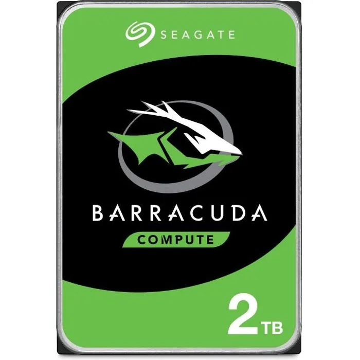 SEAGATE - Disque dur Interne HDD - BarraCuda - 2To - 7200 tr/min - 3.5 Reconditionné - 99,00 € SEAGATE - Disque dur Interne HDD - BarraCuda - 2To - 7200 tr/min - 3.5 Reconditionné Seagate reconditionné disponible sur Cdiscount Seconde Vie