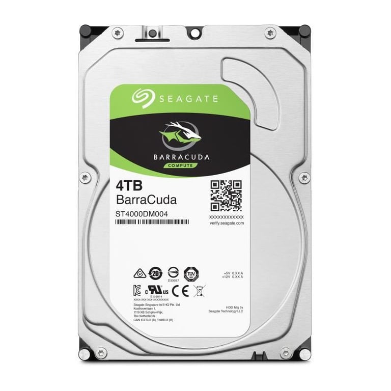 SEAGATE - Disque dur Interne HDD - BarraCuda - 4To - 5 400 tr/min - 3.5 - Excellent état Parfait état Seagate reconditionné photo 3 | Dero
