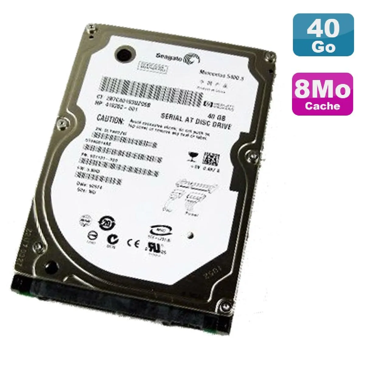 Acheter Seagate ST940814AS 40Go 2.5"" État correct - 19,95 € Seagate ST940814AS 40Go 2.5"" État correct Seagate Technology reconditionné disponible sur Rue du Commerce Seconde Vie