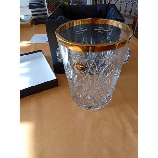 Seau À Champagne En Argent, Cristal Etzel, Parfait État. Bon état reconditionné disponible sur Rakuten