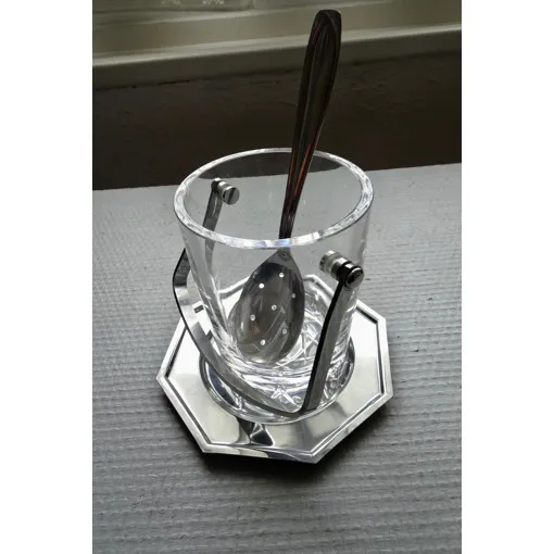 Seau À Glaçons En Cristal De Sèvres, Avec Son Plateau Et Sa Cuiller occasion reconditionné disponible sur Rakuten