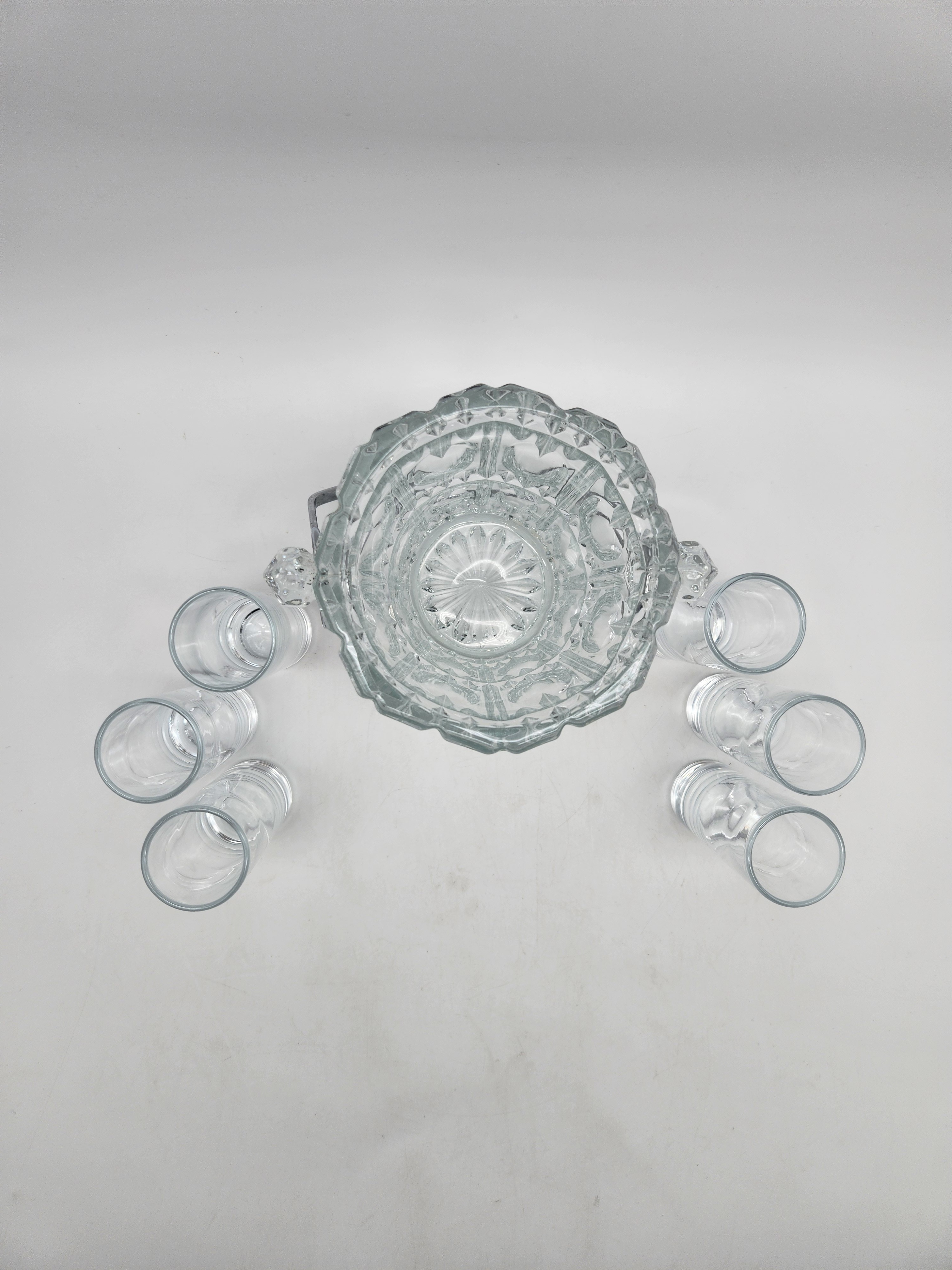 Voir photo 10 de Seau à glaçons en verre avec, sont lots de six verres à shot Seau à glaçons en verre avec, sont lots de six verres à shot Très bon état reconditionné photo 10