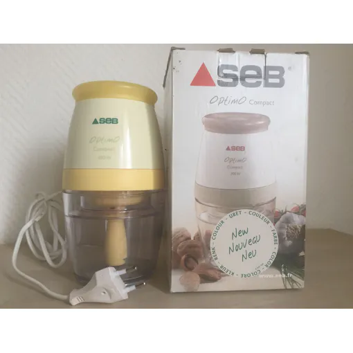 SEB Optimo Compact - Hachoir - 500 ml - 300 Watt - farine Bon état reconditionné disponible sur Rakuten