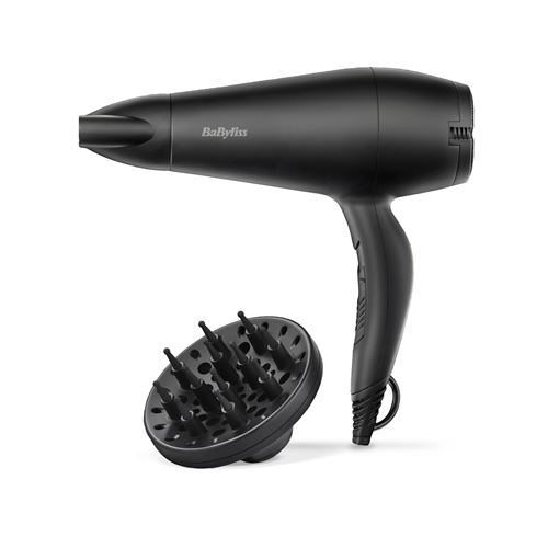 Sèche-cheveux Babyliss Power Smooth D215DE 2000 W Noir État correct BaByliss reconditionné disponible sur Fnac