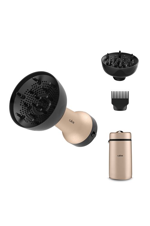 Sèche-cheveux Calor Diffuseur 3-en-1 Curl Harmony CV7D30C0 Noir Or État correct Calor reconditionné disponible sur Fnac