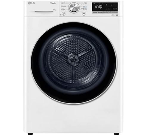 Sèche-linge à condensation LG RH9V51WH Reconditionné Blanc État correct LG reconditionné disponible sur Fnac