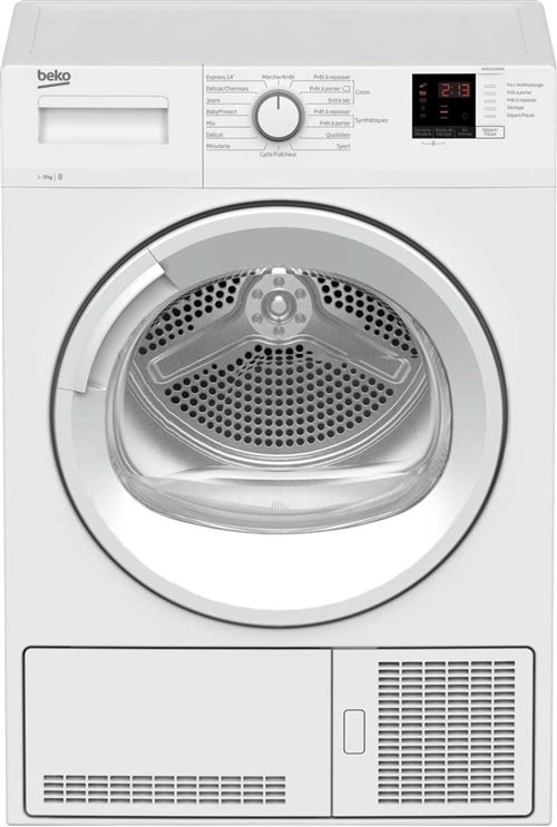 Sèche linge Beko Up DU9112GA0WS Blanc État correct Beko reconditionné disponible sur Fnac