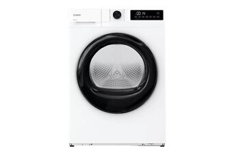 - Sèche-linge Ouverture frontale 3, GD9N2B-S, BLANC, L:59.5cm, H:84.5cm, P:61.6cm, Classe énergétique : D Très bon état Candy reconditionné disponible sur Darty