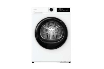 Sèche-linge pompe à chaleur 59.5cm 8kg GDL8N2B-S Très bon état Candy reconditionné disponible sur Darty