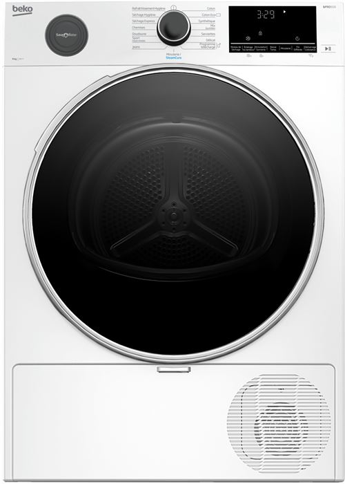 Sèche-linge pompe à chaleur Beko B5T4923SW 9 kg Blanc État correct Beko reconditionné disponible sur Fnac