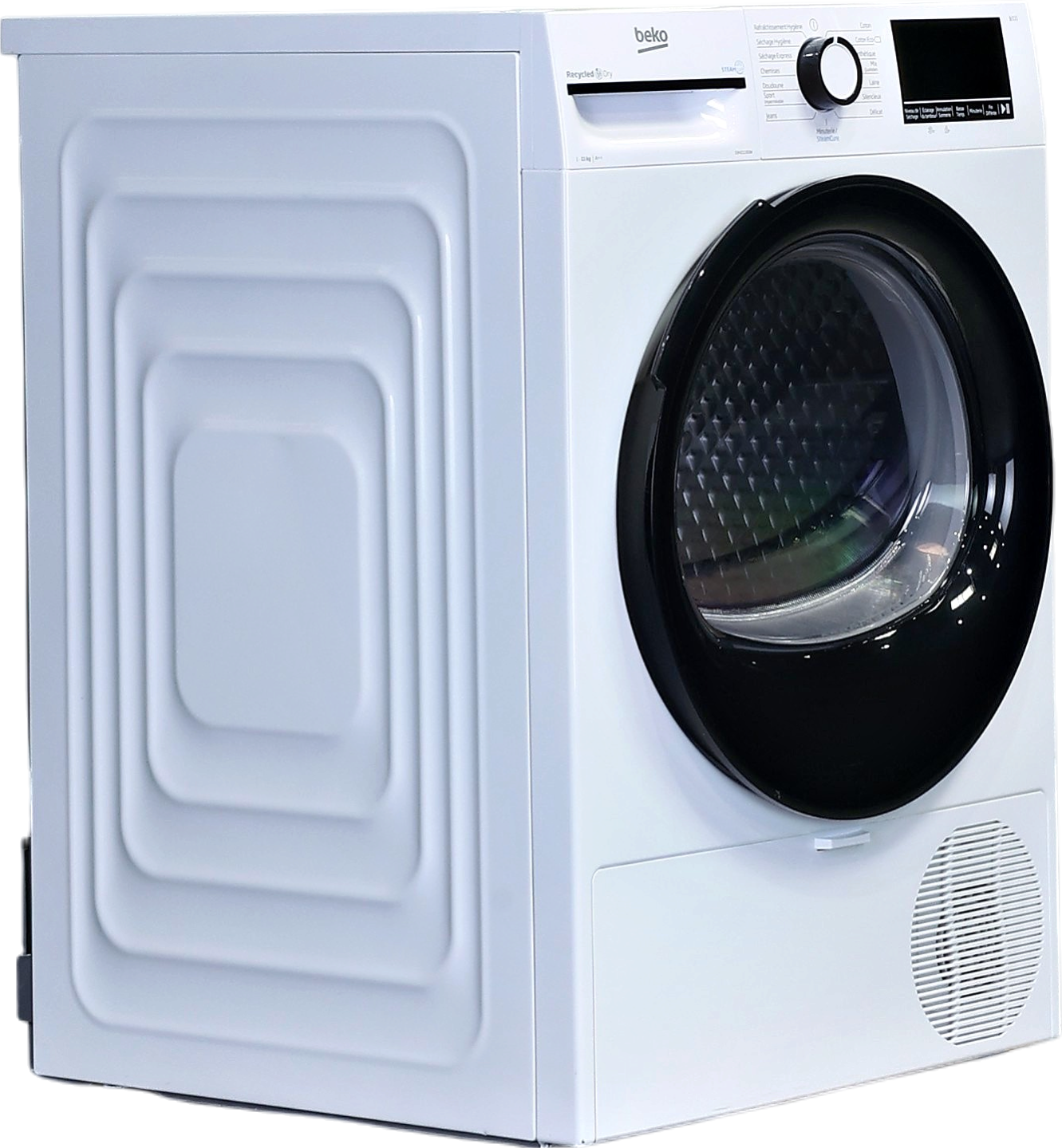 Seche-linge pompe à chaleur BEKO D3H211393W Très bon état Beko reconditionné disponible sur Underdog