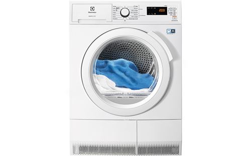 Sèche linge pompe à chaleur Electrolux EW8H4845SC reconditionné État correct Electrolux reconditionné disponible sur Fnac