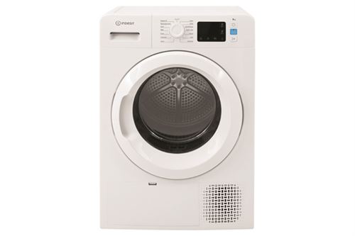 Seche-linge, TILT, Pompe a chaleur, 8 KG, A++, Interface Big Digit avec Dep. Diff. 0-24h, 65 dB, Tambour Galva, Push&Go, Filtre Easy-cleaning État correct Indesit reconditionné disponible sur Fnac