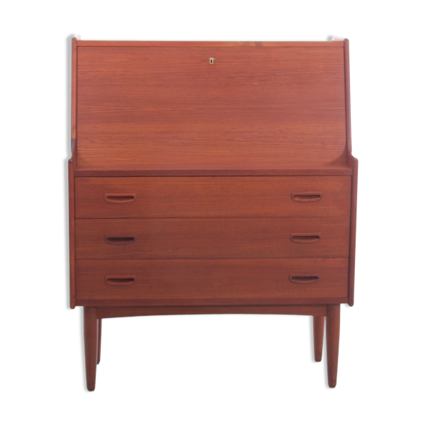 Secretaire scandinave en teck Bon état reconditionné (offre indisponible)