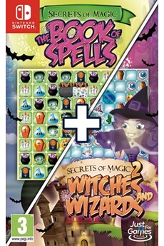 Secrets of Magic 1 + 2 Nintendo Switch Bon état - 14,95 € Secrets of Magic 1 + 2 Nintendo Switch Bon état Just For Games reconditionné disponible sur Darty