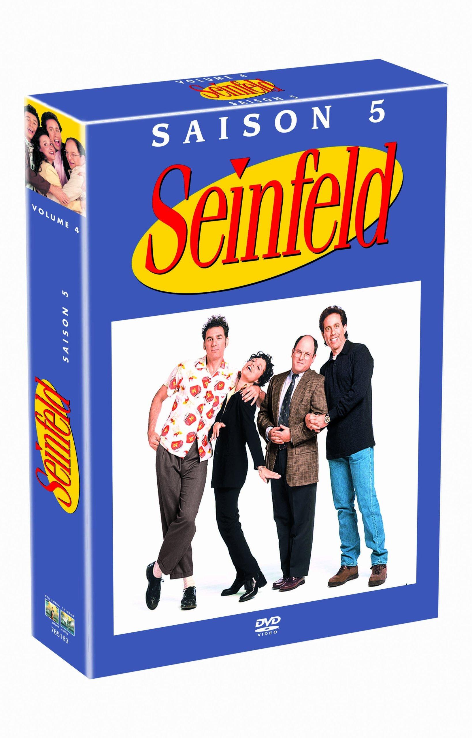 Seinfeld : Saison 5 - Coffret Digipack 4 DVD Bon état - 14,31 € Seinfeld : Saison 5 - Coffret Digipack 4 DVD Bon état reconditionné disponible sur Label Emmaüs