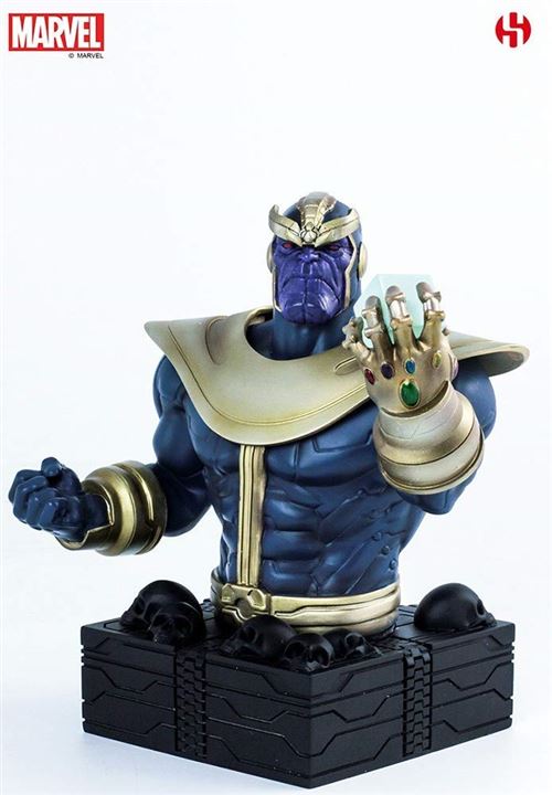 Sémic- Marvel Buste RESINE Thanos Tirelire, SMB003, Multicouleur État correct reconditionné disponible sur Fnac