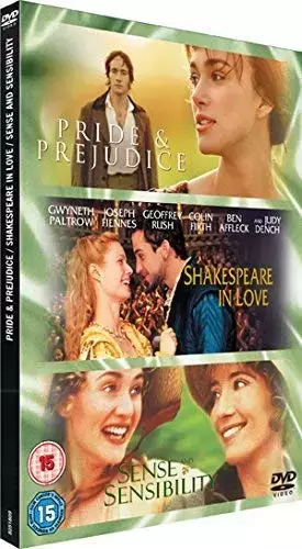 Sense & Sensibility/Pride and Prejudice/Shakespeare in Love [Import anglais] Occasion reconditionné disponible sur Ammareal