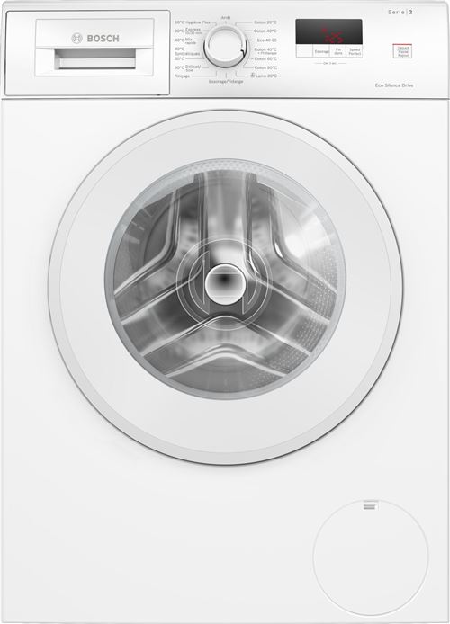 Série 2 Lave-linge front 7 kg max. 1400 tr/min WGE02406FR État correct N/A reconditionné disponible sur Fnac