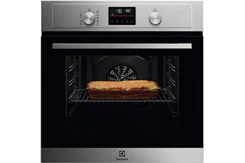 Serie 300 COH4P06BX3 - Four - encastrable - niche - largeur : 56 cm - profondeur : 55 cm - hauteur : 59.3 cm - avec système auto-nettoyant - classe Très bon état - 279,00 € Serie 300 COH4P06BX3 - Four - encastrable - niche - largeur : 56 cm - profondeur : 55 cm - hauteur : 59.3 cm - avec système auto-nettoyant - classe Très bon état Electrolux reconditionné disponible sur Darty