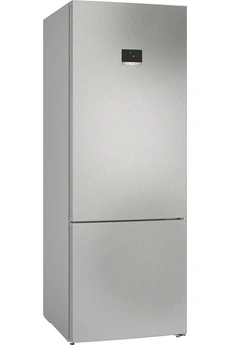 Série 4 Réfrigérateur combiné pose-libre 193 x 70 cm Couleur inox, Total No Frost KGN56XLEB Bon état Bosch reconditionné disponible sur Darty