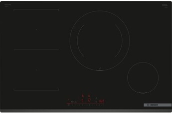 Série 6 Table à induction 80 cm Noir, sans cadre PVS831HC1E Bon état Bosch reconditionné disponible sur Darty