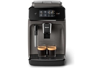 Series 1200 EP1224 - Machine à café automatique avec mousseur à lait - 15 bar - gris cachemire Très bon état reconditionné disponible sur Darty