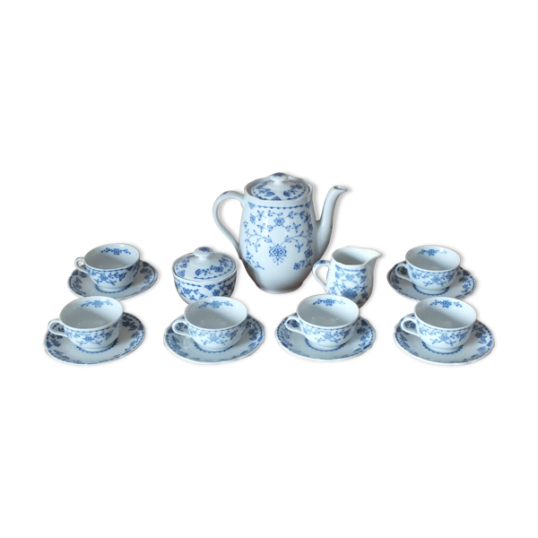 Service à café porcelaine de Meissen Koblat-blau - épées croisées Bon état reconditionné (offre indisponible)