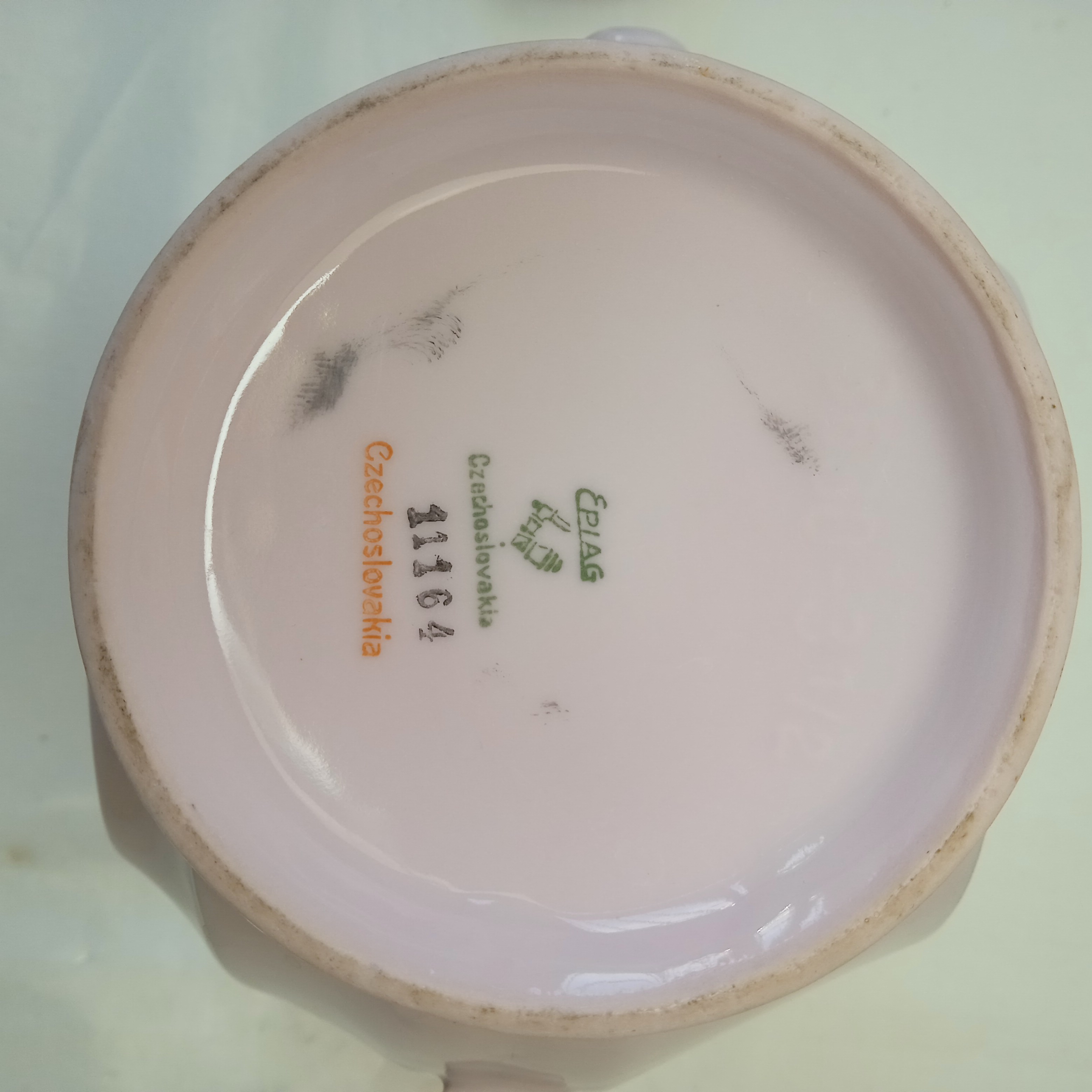 Voir photo 13 de Service à Café Tchécoslovaque en porcelaine, Cafetière, Sucrier, pot à lait Service à Café Tchécoslovaque en porcelaine, Cafetière, Sucrier, pot à lait reconditionné photo 13