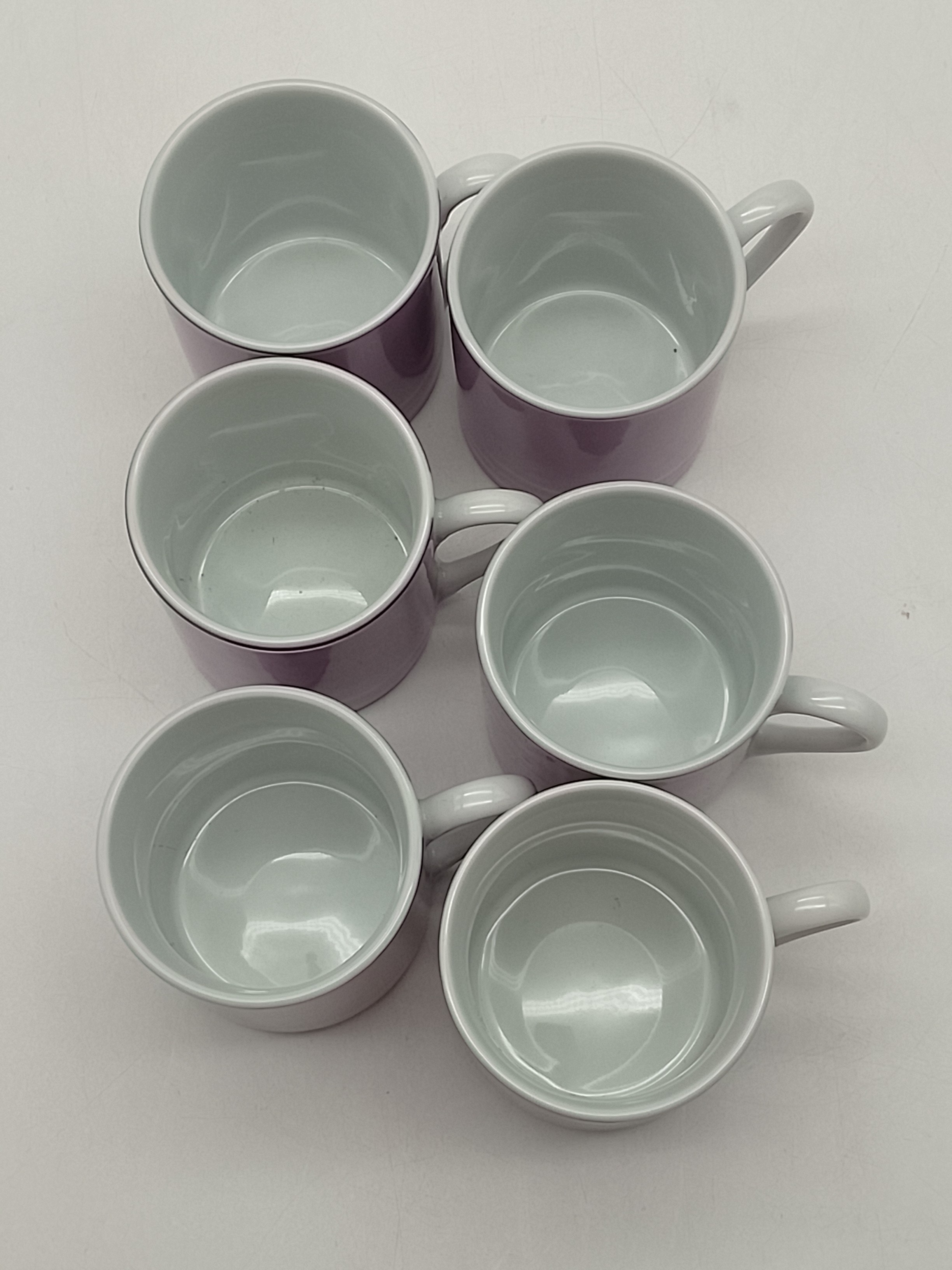 Voir photo 5 de Service à café/thé 12 pièces en porcelaine véritable "lavande" Service à café/thé 12 pièces en porcelaine véritable "lavande" Très bon état reconditionné photo 5