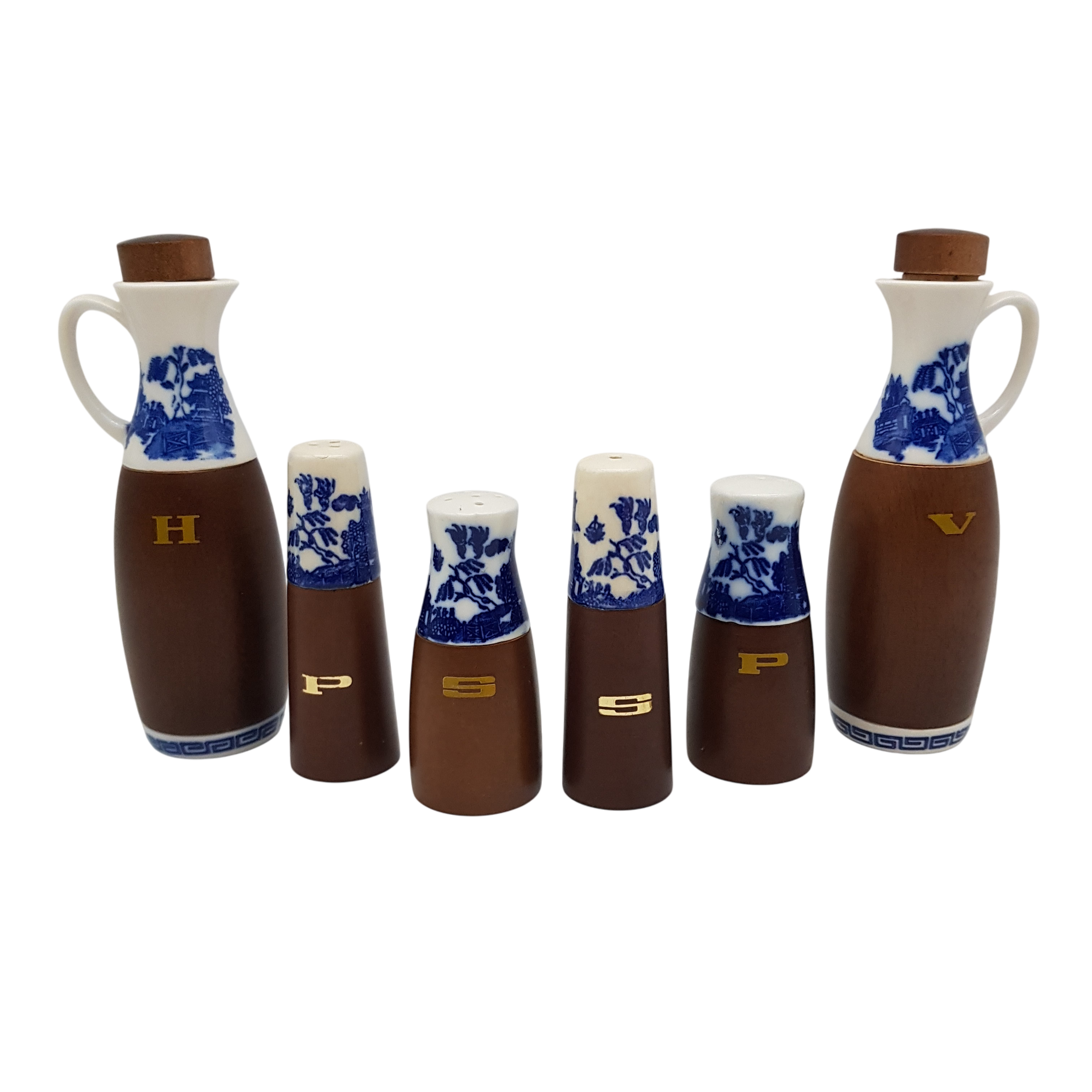 Acheter Service à condiments - 6 pièces, en bois et céramique - Style Chinois - 10,00 € Service à condiments - 6 pièces, en bois et céramique - Style Chinois reconditionné disponible sur Label Emmaüs
