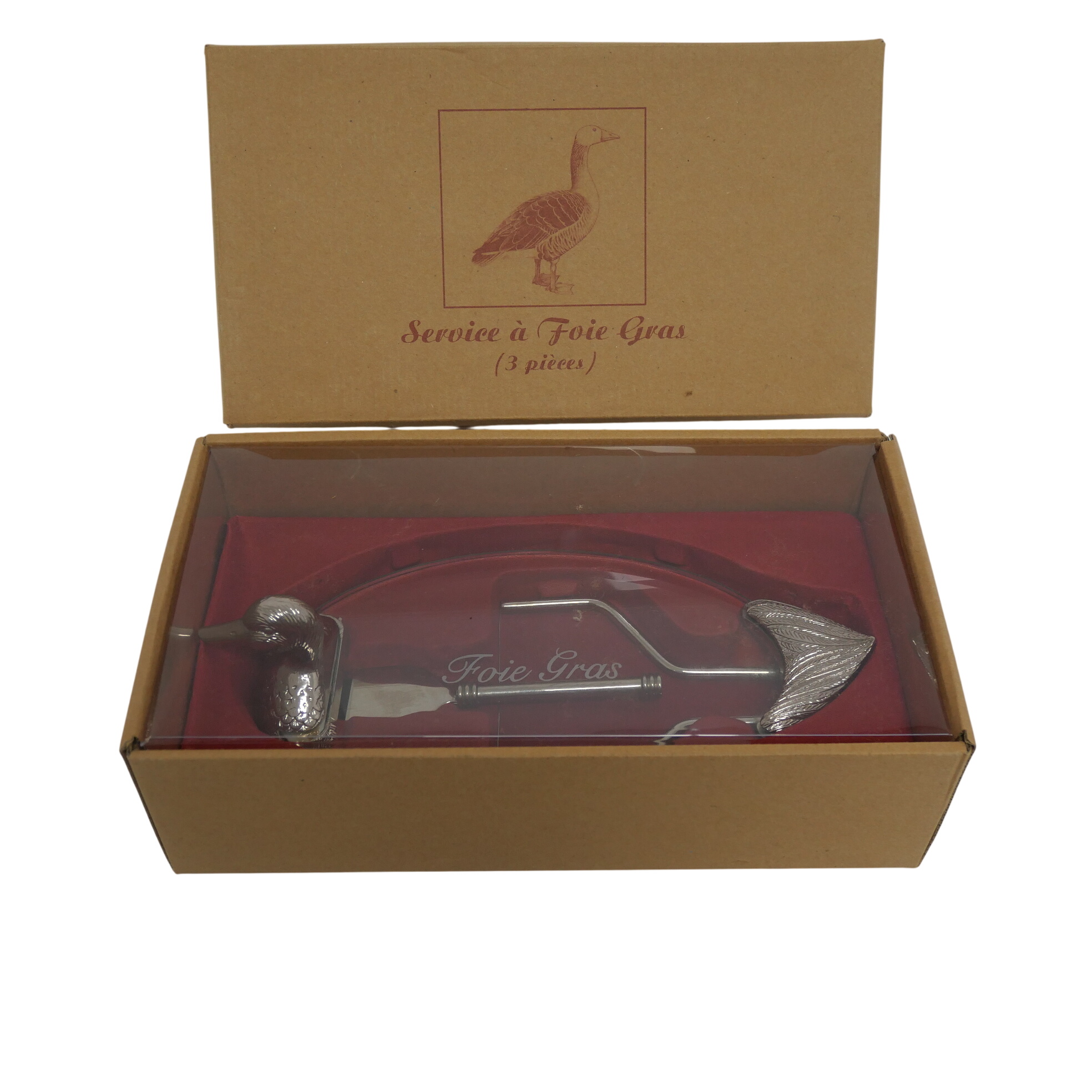 Service à Foie Gras vintage (3 pièces) avec boîte d'origine Très bon état - 25,00 € Service à Foie Gras vintage (3 pièces) avec boîte d'origine Très bon état reconditionné disponible sur Label Emmaüs