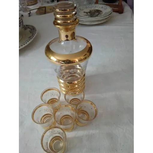Service A Liqueur (Carafe Et 6verres) Bon état reconditionné disponible sur Rakuten