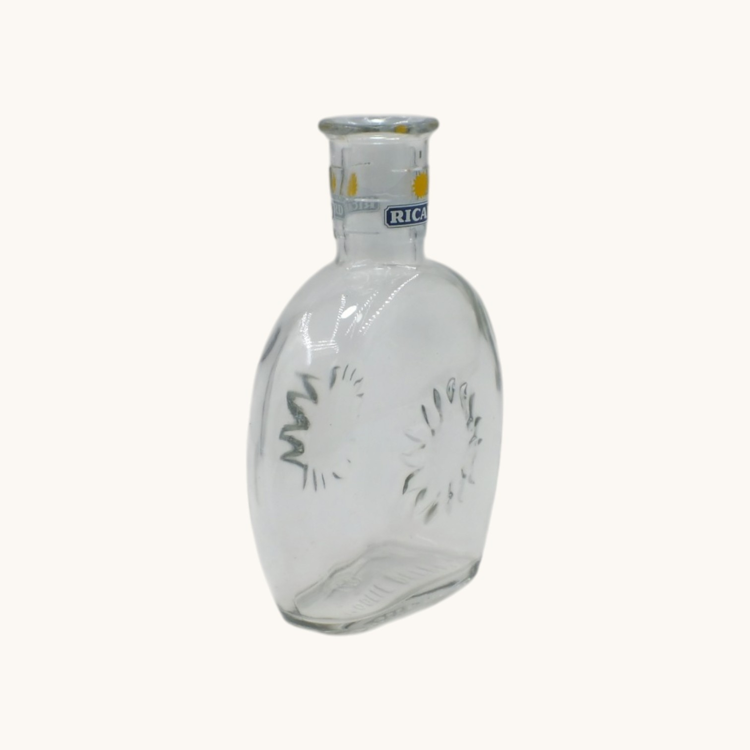 Voir photo 2 de Service Ricard vintage — carafe décanteur + 2 verres estampillés soleil, déco bar Service Ricard vintage — carafe décanteur + 2 verres estampillés soleil, déco bar Parfait état reconditionné photo 2