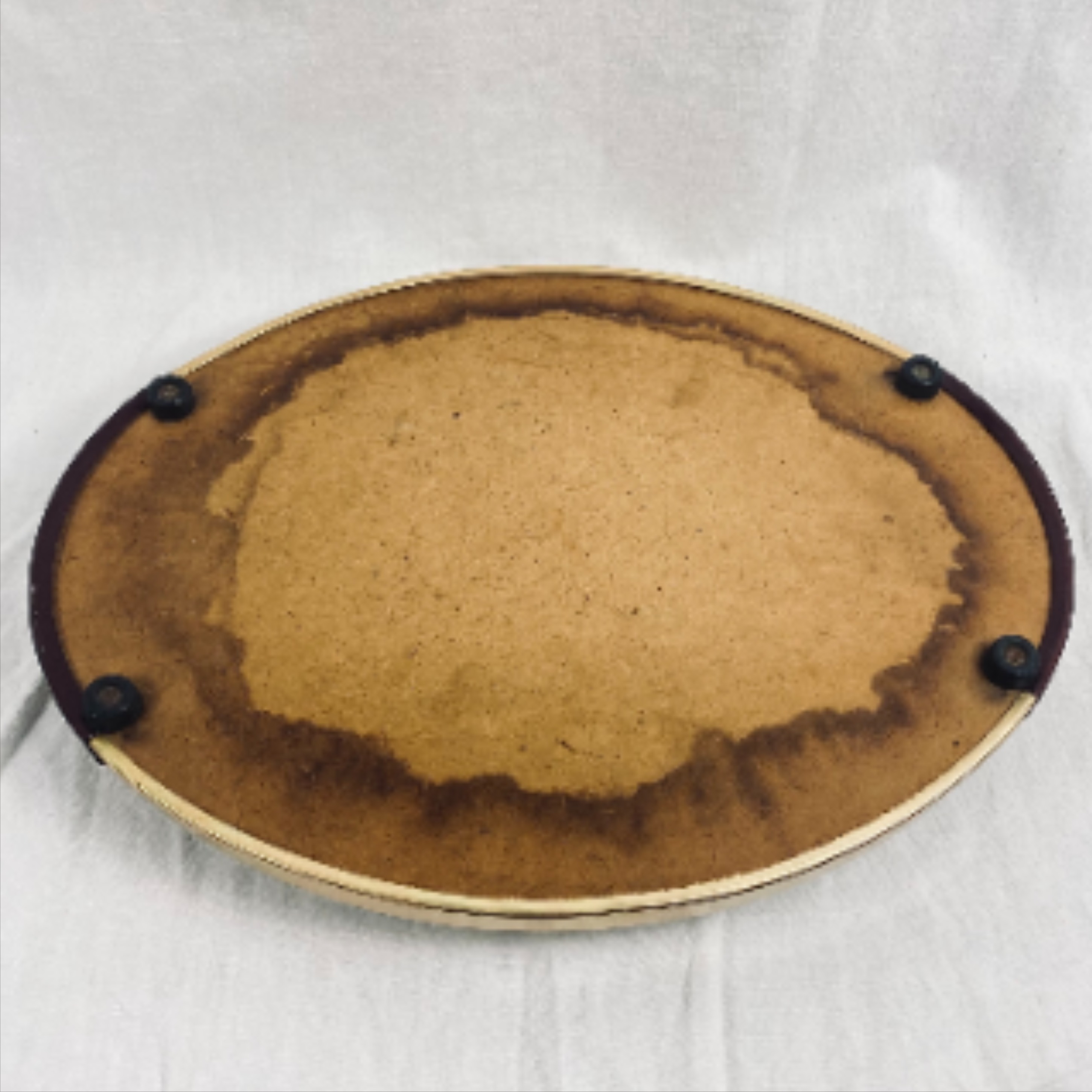 Voir photo 4 de Serviteur oval avec fond miroir Serviteur oval avec fond miroir reconditionné photo 4