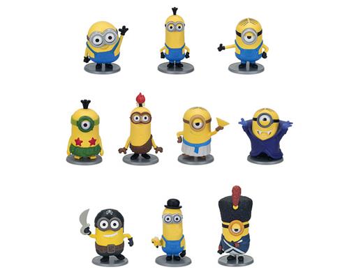 Set 10 Figurines Minion Moi, Moche et Méchant État correct reconditionné disponible sur Fnac