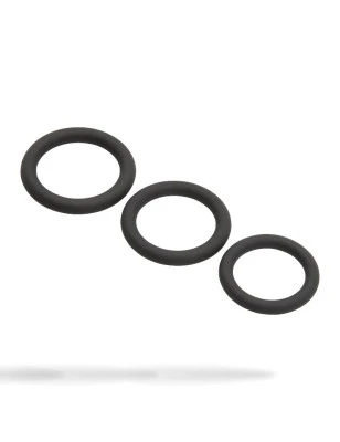 Set 3 CockRings silicone, les anneaux péniens de Malesation — Parfait état reconditionné disponible sur Rejouis | Dero